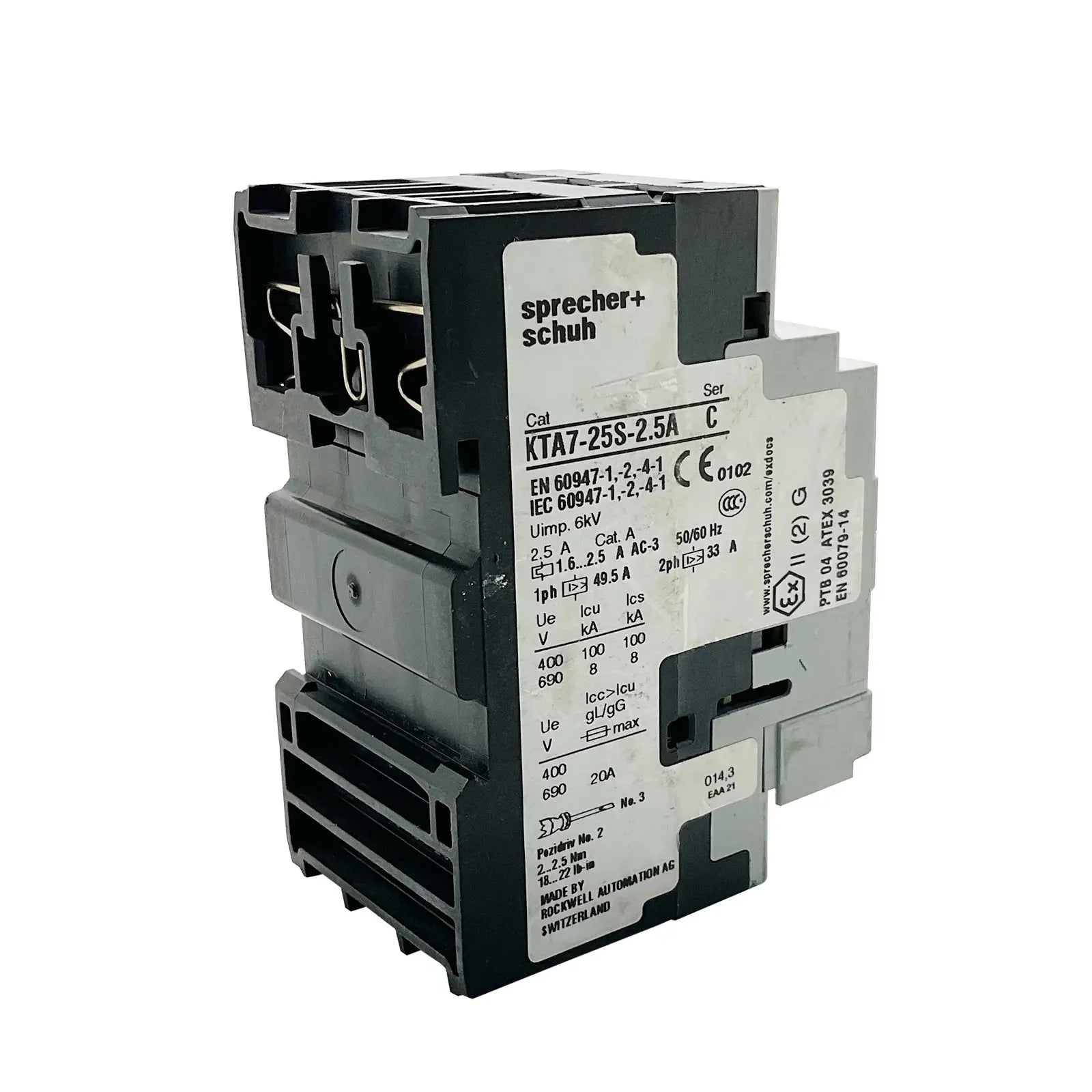 Sprecher-Schuh-KTA7-25S-2-5A-3-Industrial-Electrical-Warehouse-Shop-Now