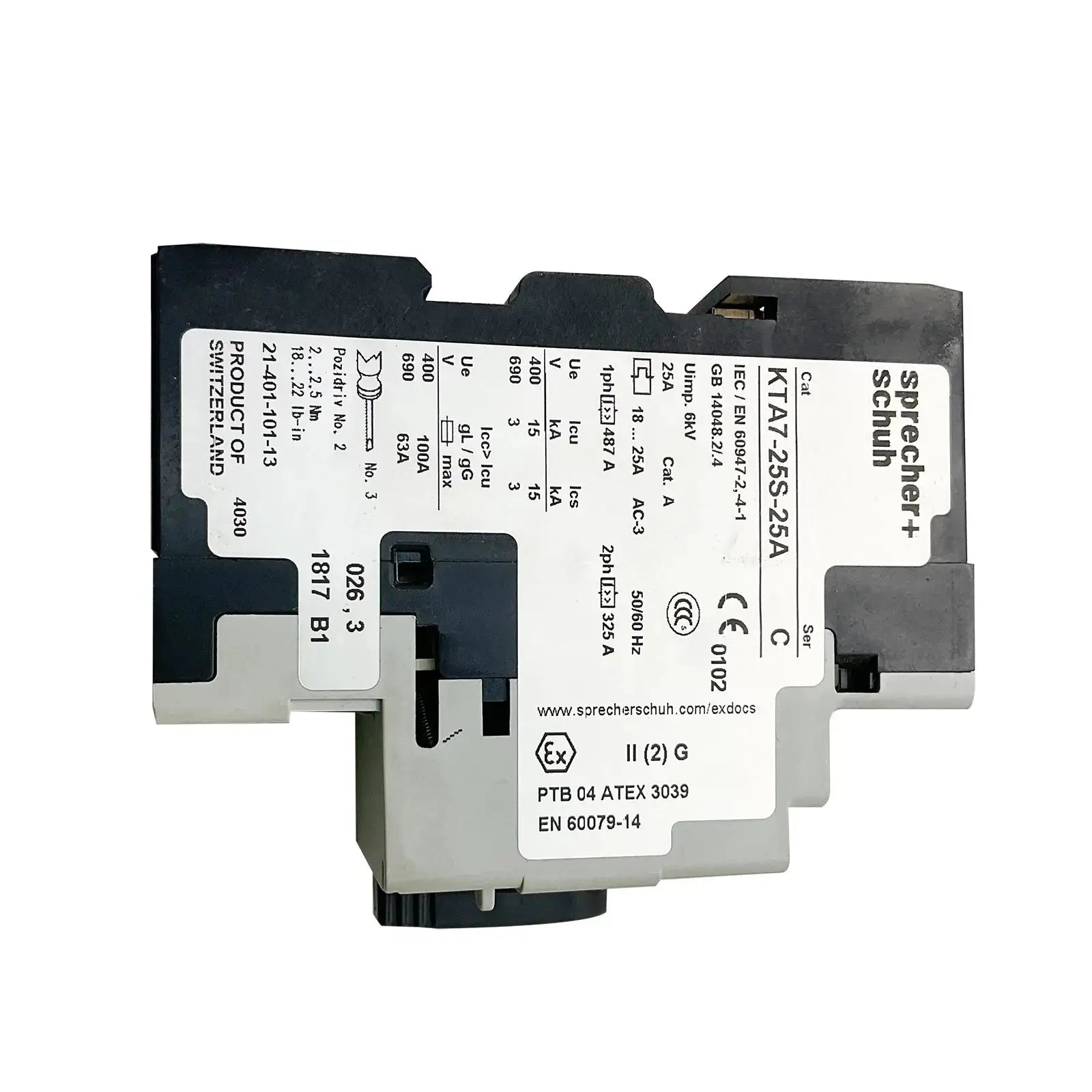 Sprecher-Schuh-KTA7-25S-25A-Missing-KT7-PE1-10-D-Industrial-Electrical-Warehouse-Shop-Now