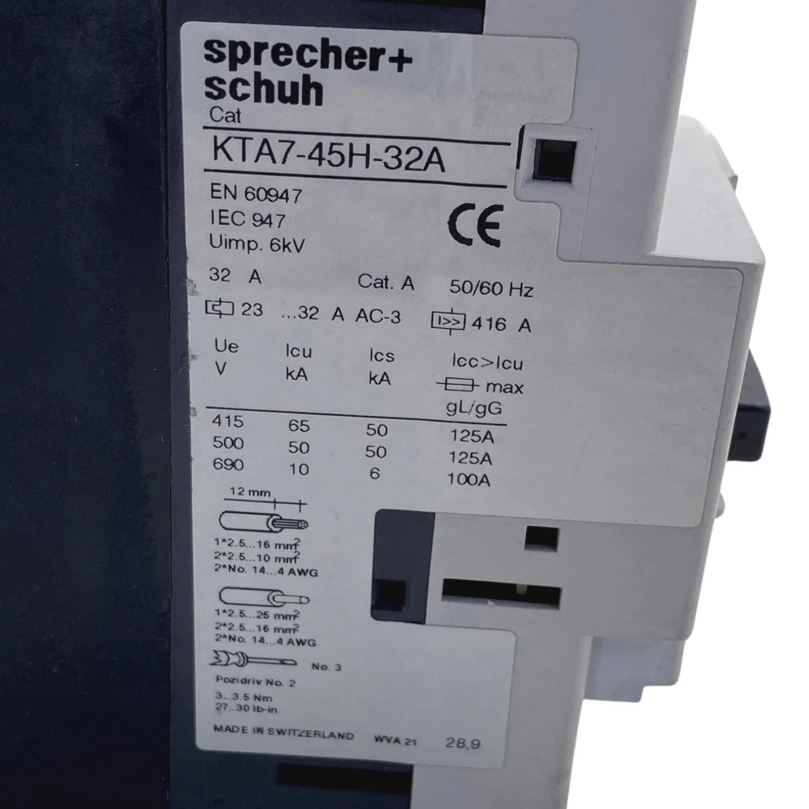 Sprecher-Schuh-KTA7-45H-with-KT7-PE1-10-E-Industrial-Electrical-Warehouse-Shop-Now