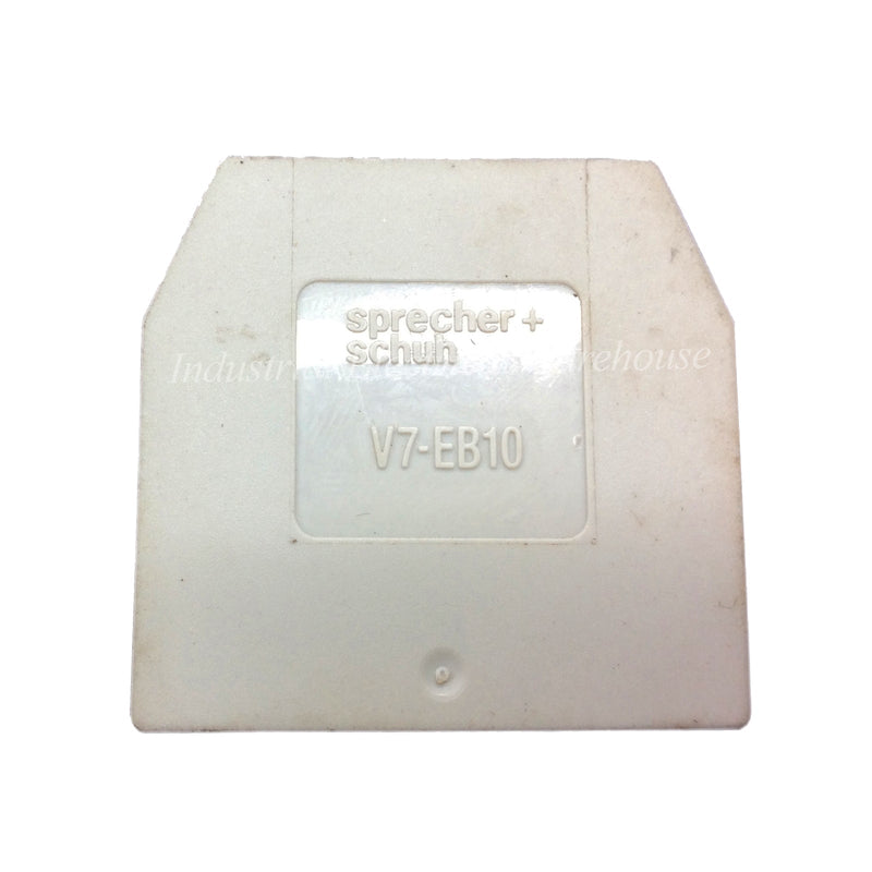 Sprecher + Schuh End Cover Barrier Gray V7-EB10