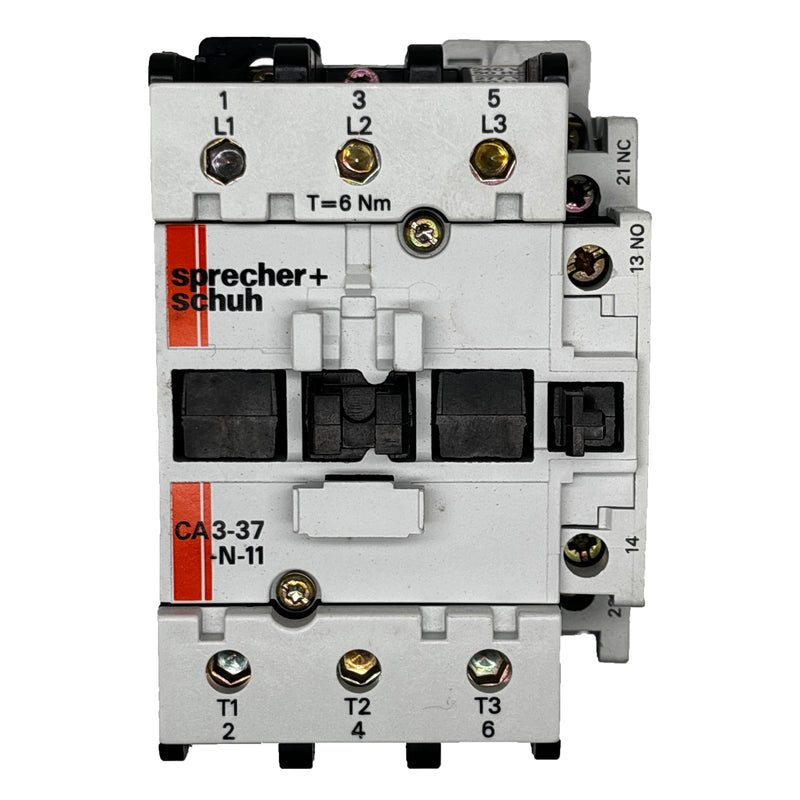 Sprecher + Schuh Contactor 690V 63A 3P CA3-37-N-11