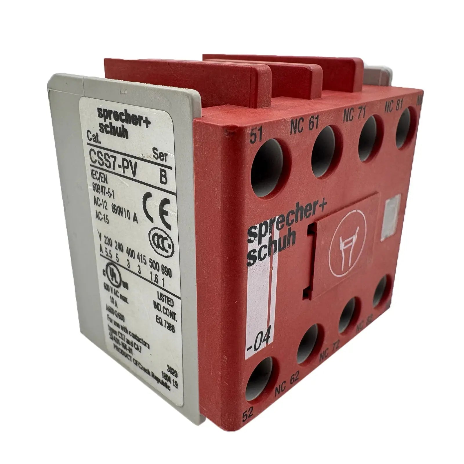 Sprecher_Schuh-Spare-Part-CSS7-PV-Industrial-Electrical-Warehouse-Shop-Now