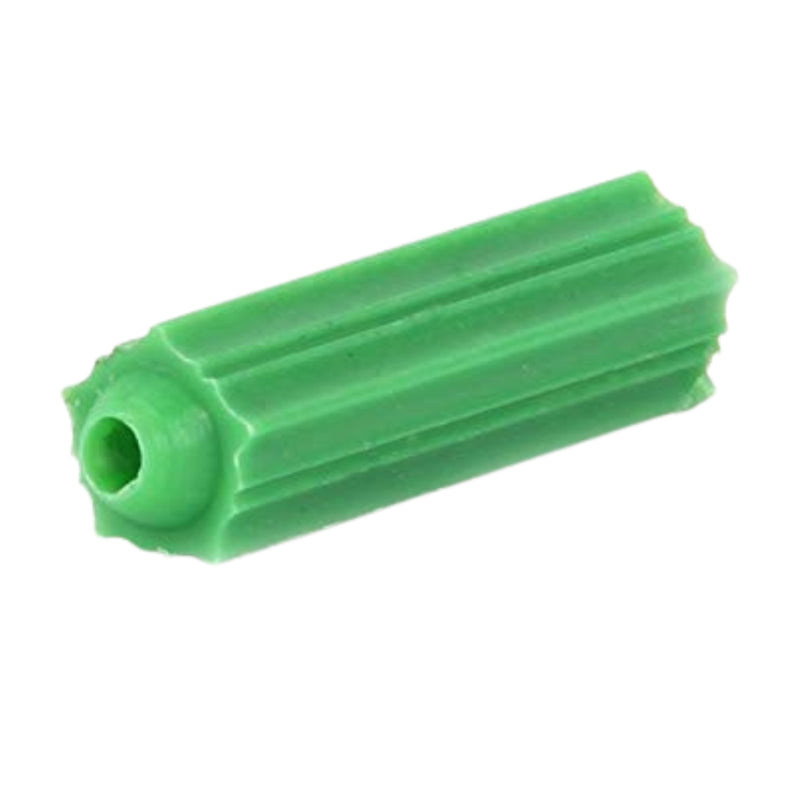 Star Plugs Wall Fixing Anchor Masonry Screw 7mmx25mm Green 2425 Pack of 100