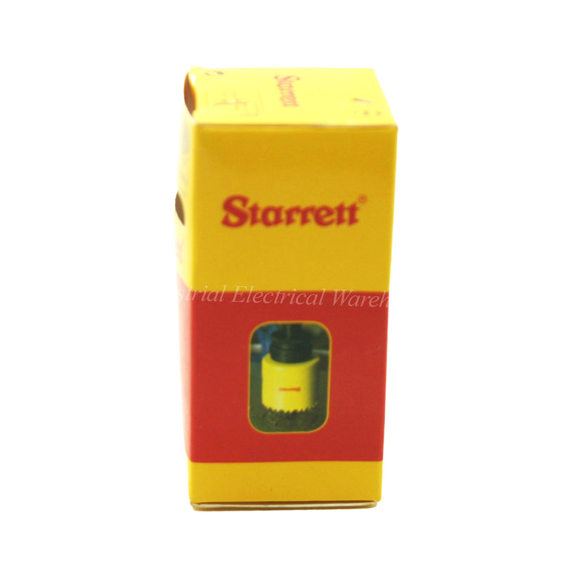 Starrett Hole Saw Dual Pitch HSS Bi-Metal 25mm Yellow DH0100
