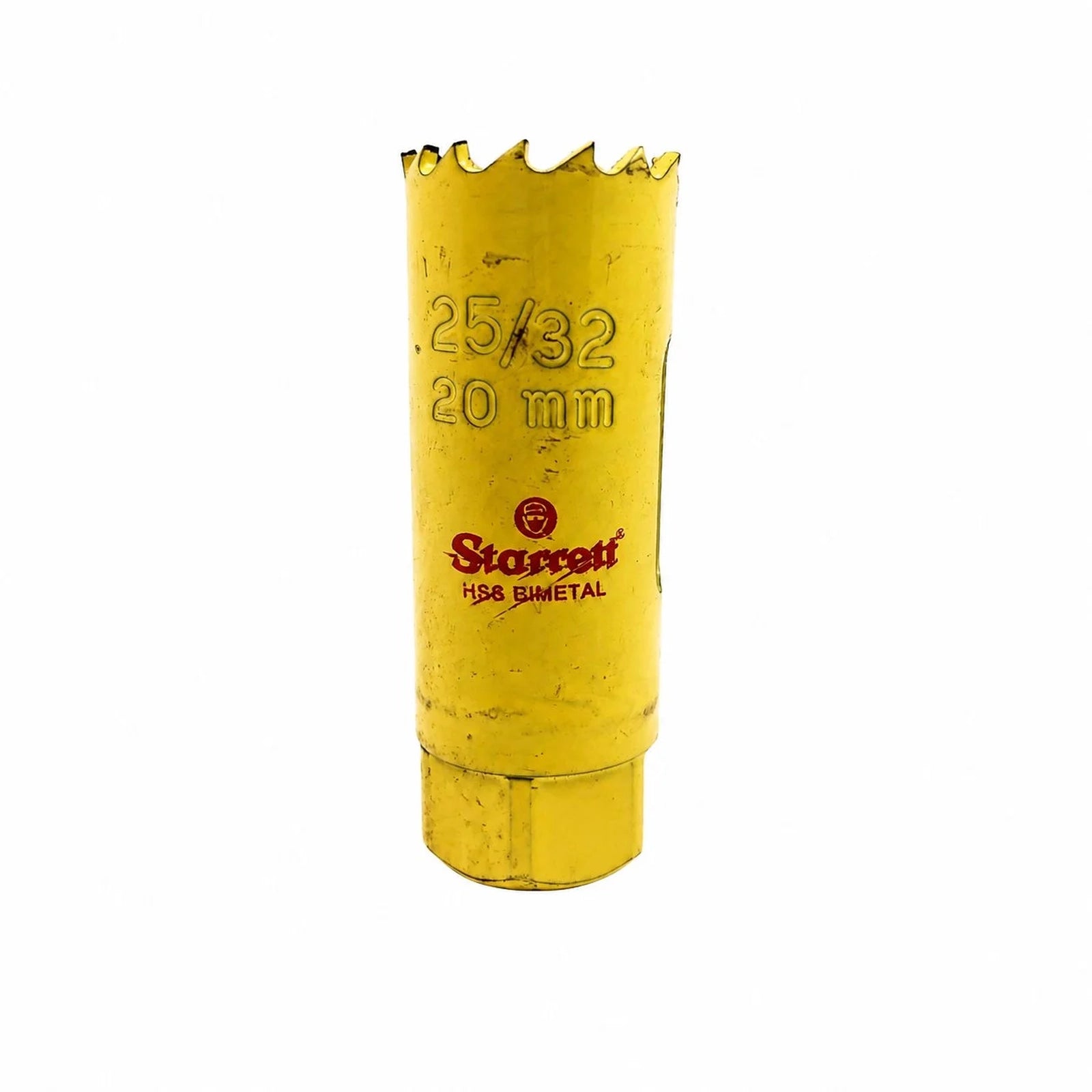 Starrett Holesaw Fast Cut Bi-Metal 20mm 25/32" Yellow KSH2532-E