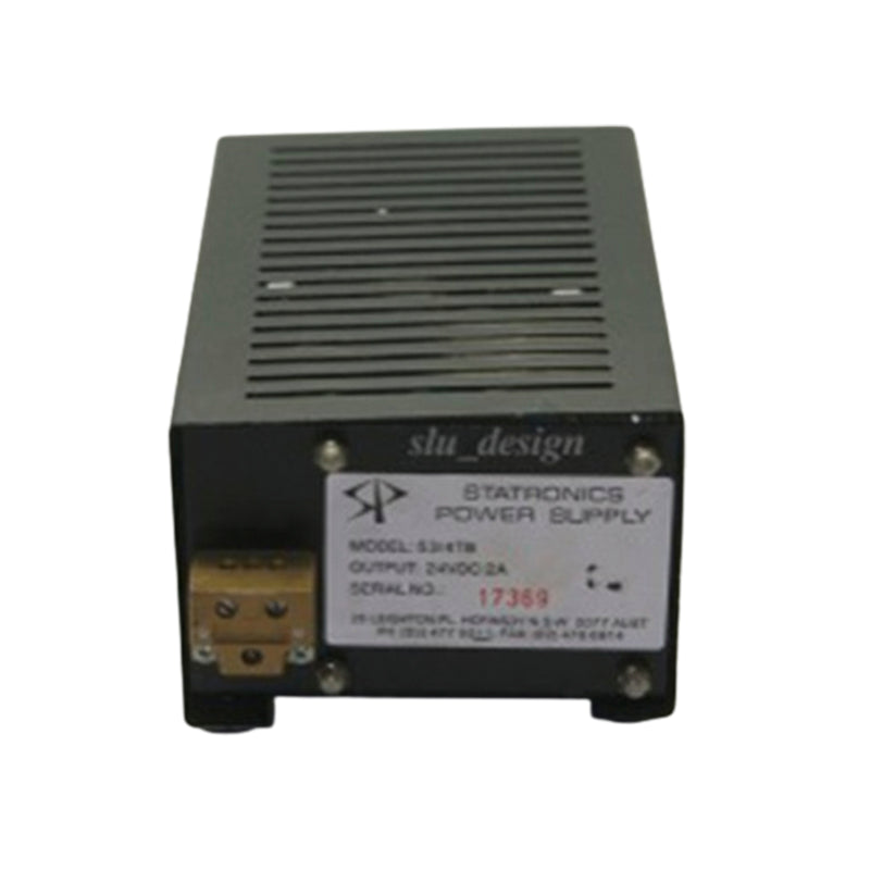 Statronics Regulated Power Supply 24VDC 2A 48W Model 5 ¾TB
