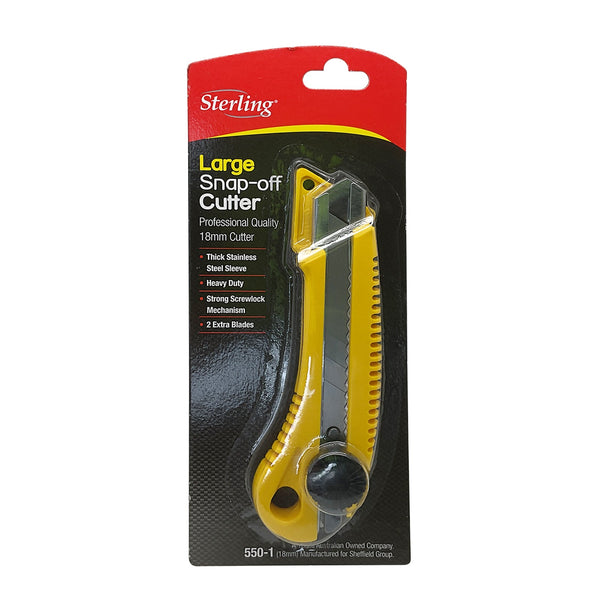 Sterling Snap-off Cutter 18mm 550-1