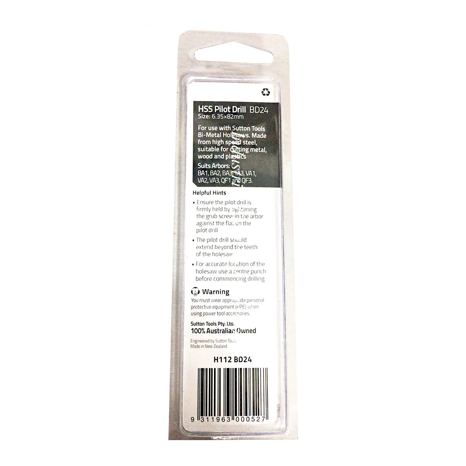 Sutton-Tools-H112BD24-D-Industrial-Electrical-Warehouse-Shop-Now
