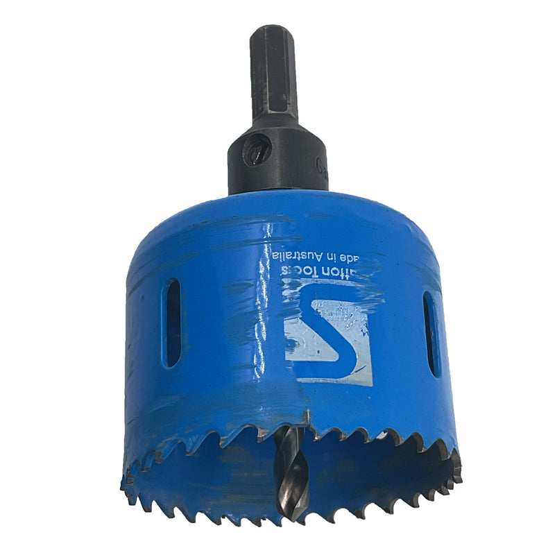 Sutton Tools Hole Saw With Arbor Bi-Metal 60mm Blue H1050600