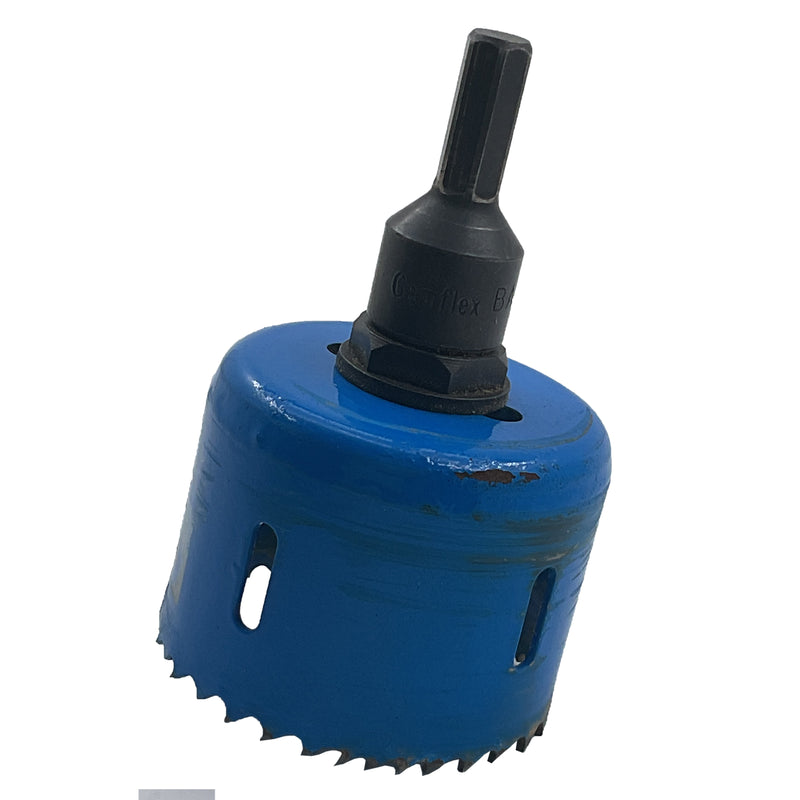 Sutton Tools Hole Saw With Arbor Bi-Metal 60mm Blue H1050600