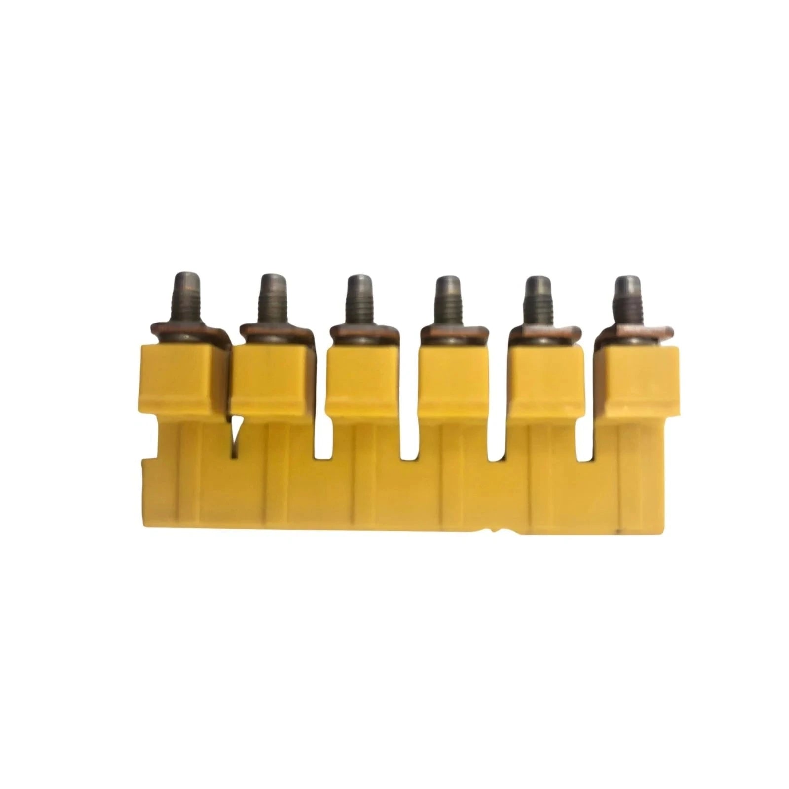 Terminal Strip Earth Terminal Yellow Lug 6-Way IEW10107