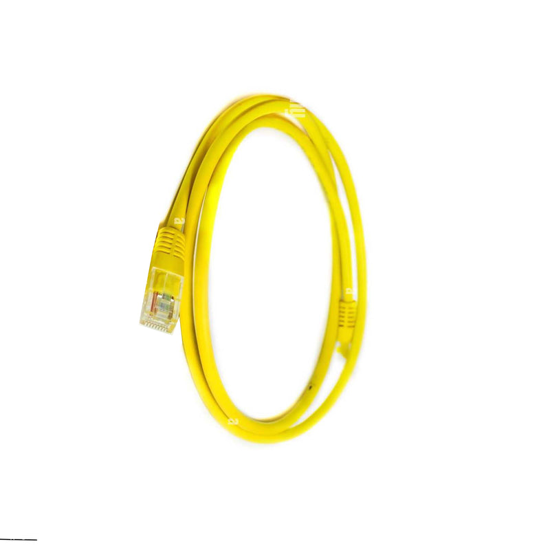 Taike Data Cable CAT.5E UTP 24AWG 4Pairs AWM PVC 1.5m Yellow