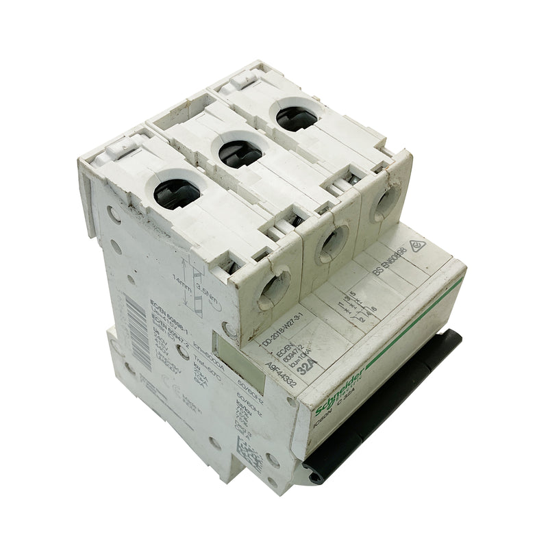 Schneider Electric / Telemecanique Miniature Circuit Breaker 415V 32A A9F44332