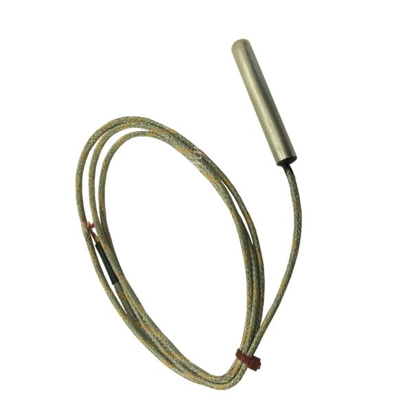 Temperature Probe Type K Thermocouple 26mmx4.5mmD –270°C to 1260°C Braided Cable