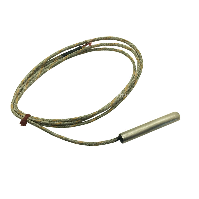 Temperature Probe Type K Thermocouple 26mmx4.5mmD –270°C to 1260°C Braided Cable