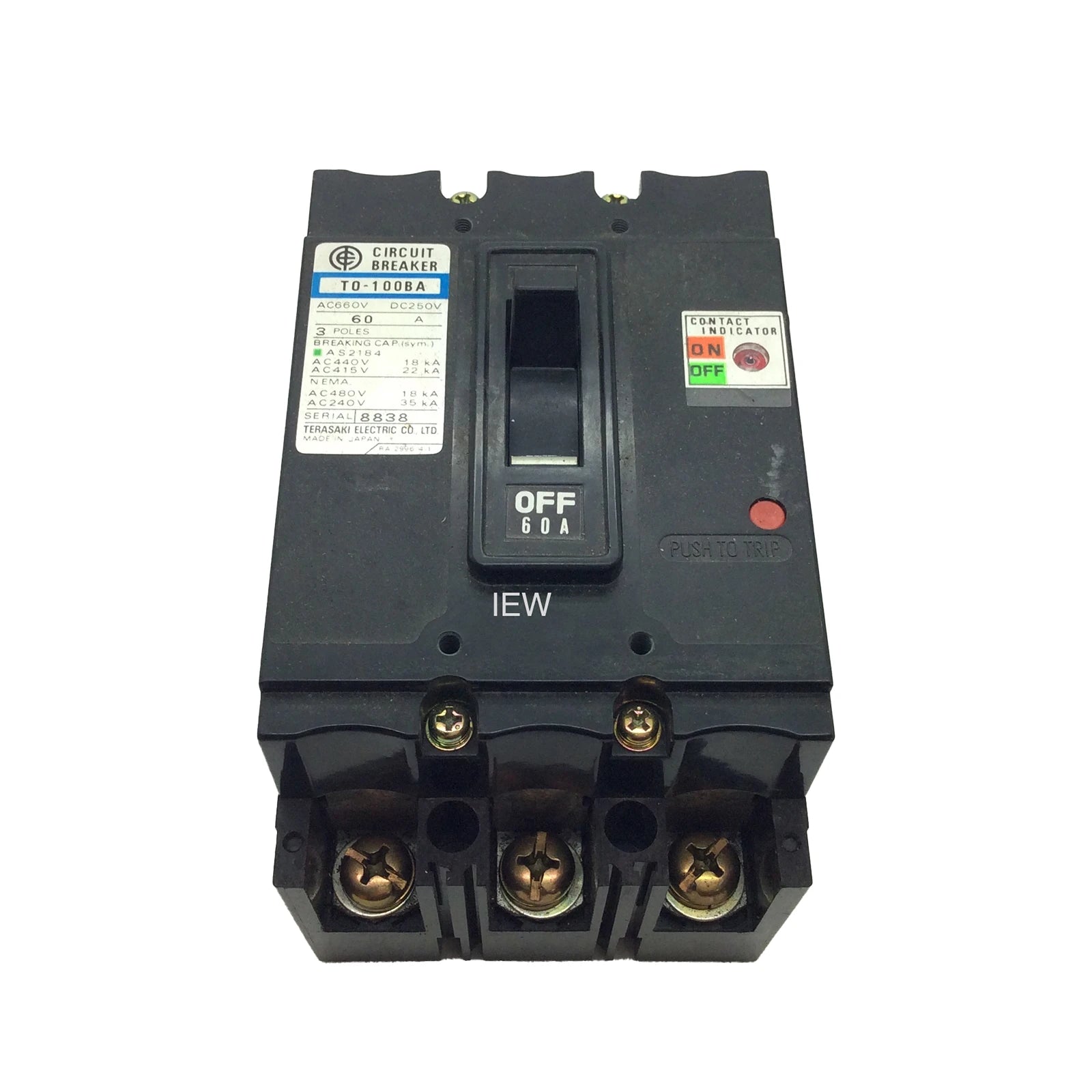Terasaki-TO-100BA-60A-1-Industrial-Electrical-Warehouse-Shop-Now