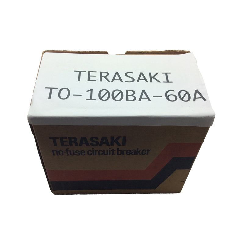 Terasaki Circuit Breaker 3 Pole 60A "No Fuse" TO-100BA
