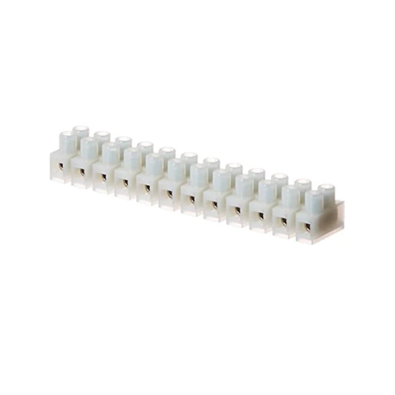 Terminal Strip 12 Way 50A White HM-3204