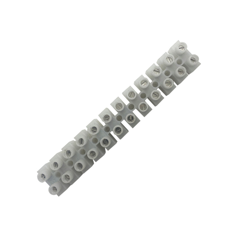 Terminal Strip 12 Way 50A White HM-3204