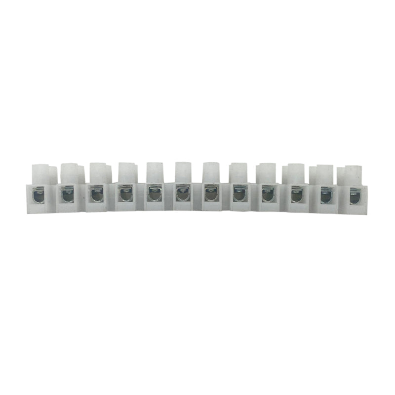 Terminal Strip 12 Way 50A White HM-3204