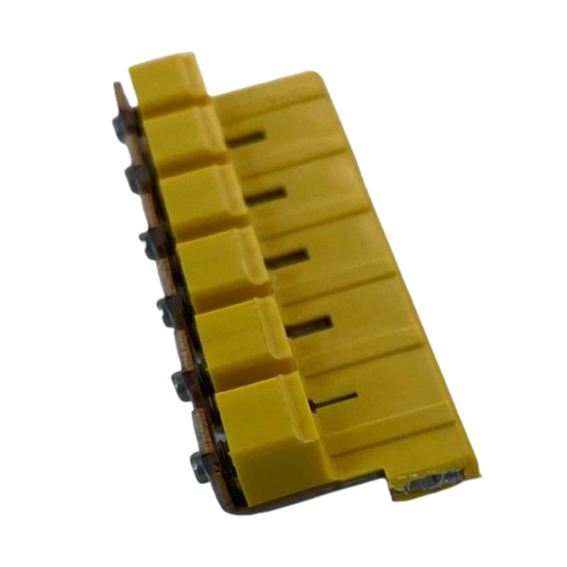 Terminal Strip Earth Terminal Yellow Lug 6-Way