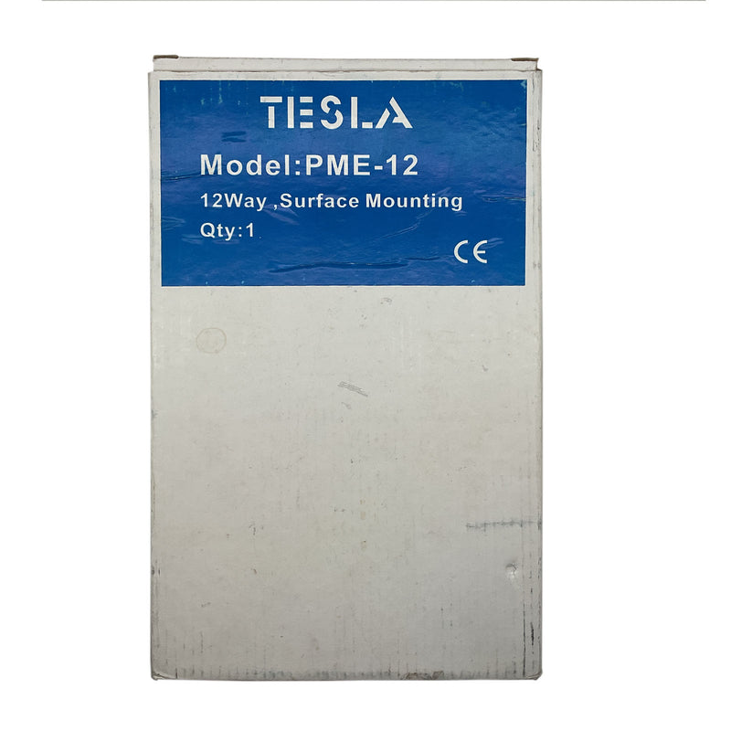 Tesla 12 Way Surface Mounting Enclosure PME-12