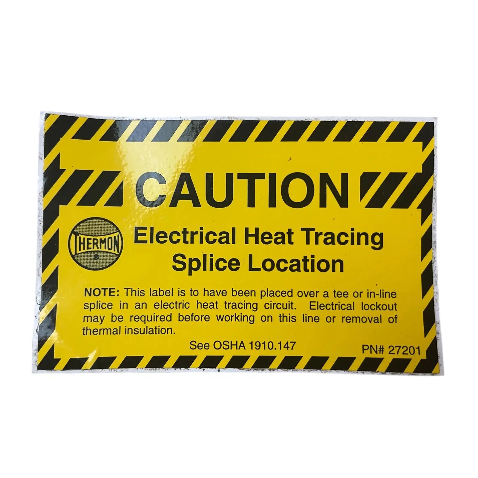 Thermon-Caution-Label-B-Industrial-Electrical-Warehouse-Shop-Now