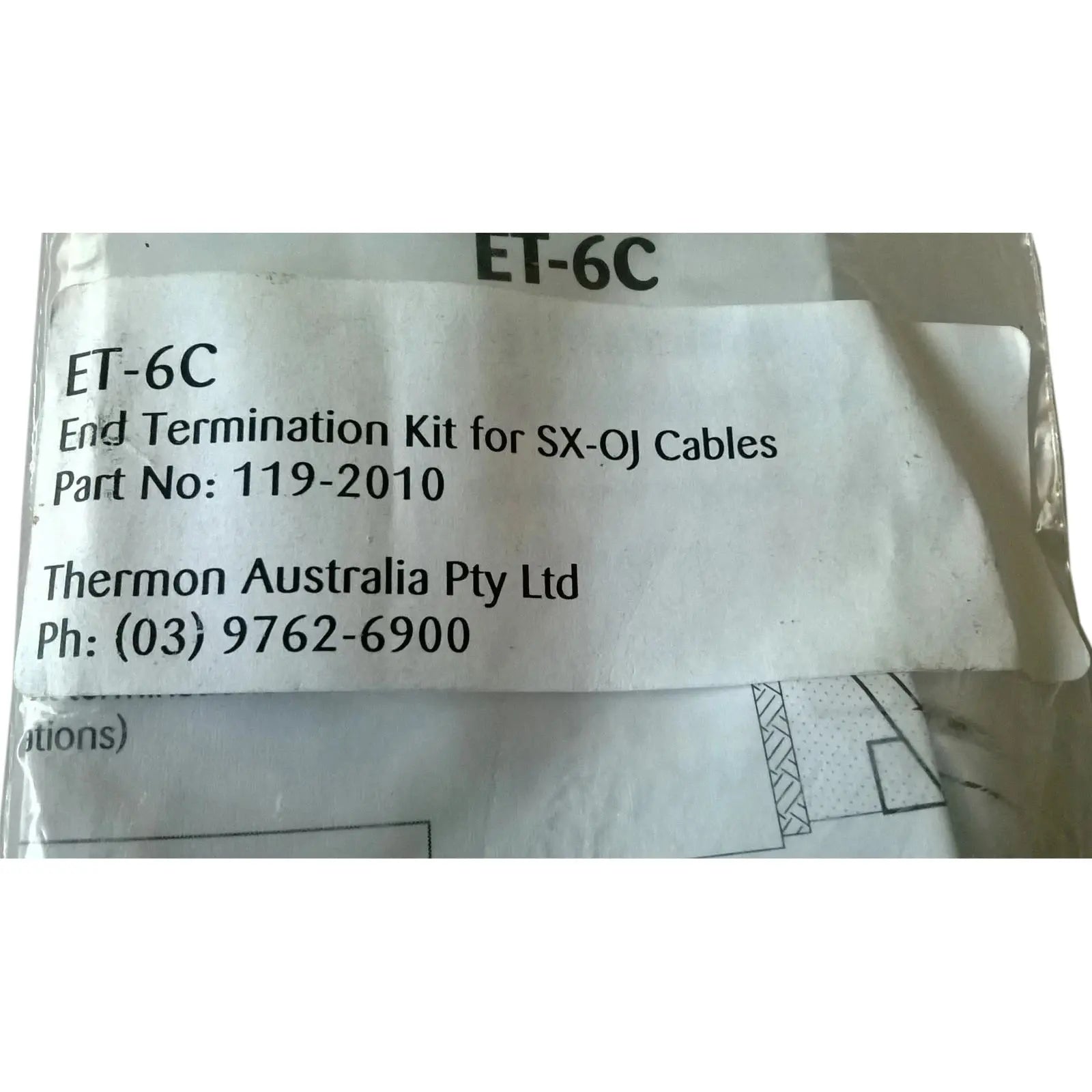 Thermon-ET-6C-119-2010-E-Industrial-Electrical-Warehouse-Shop-Now