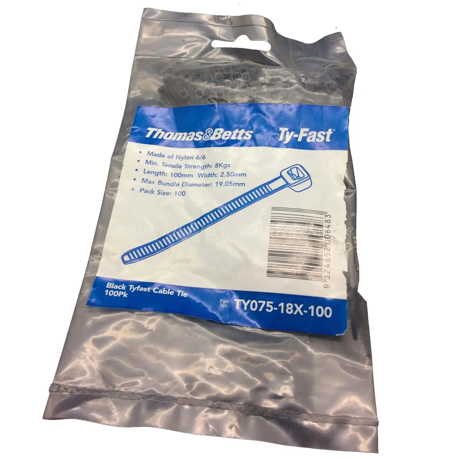 Thomas-and-Betts-TY075-18X-100-B-Industrial-Electrical-Warehouse-Shop-Now