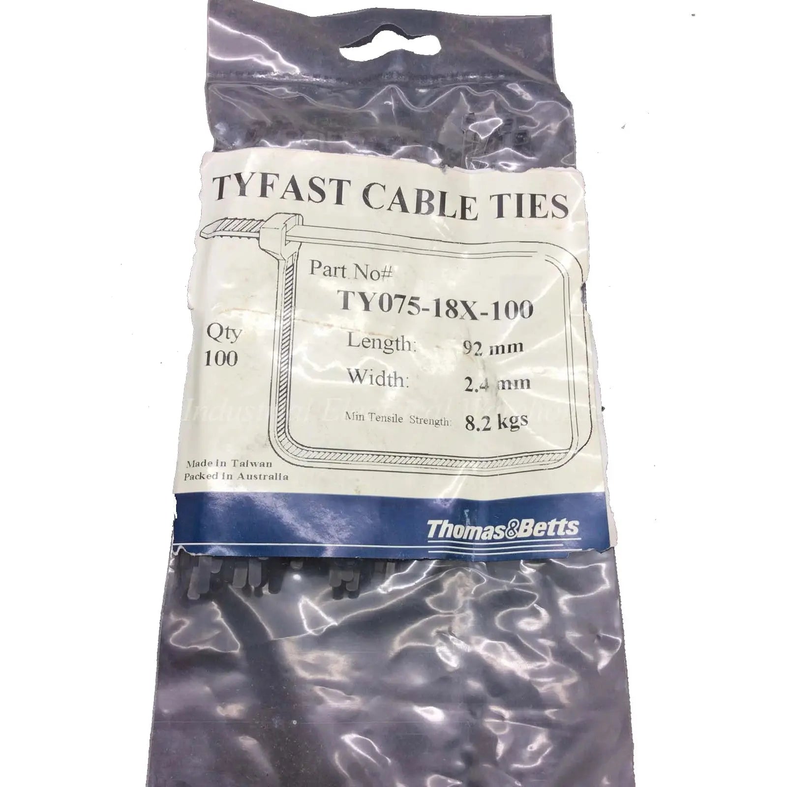 Thomas-and-Betts-TY075-18X-100-D-Industrial-Electrical-Warehouse-Shop-Now