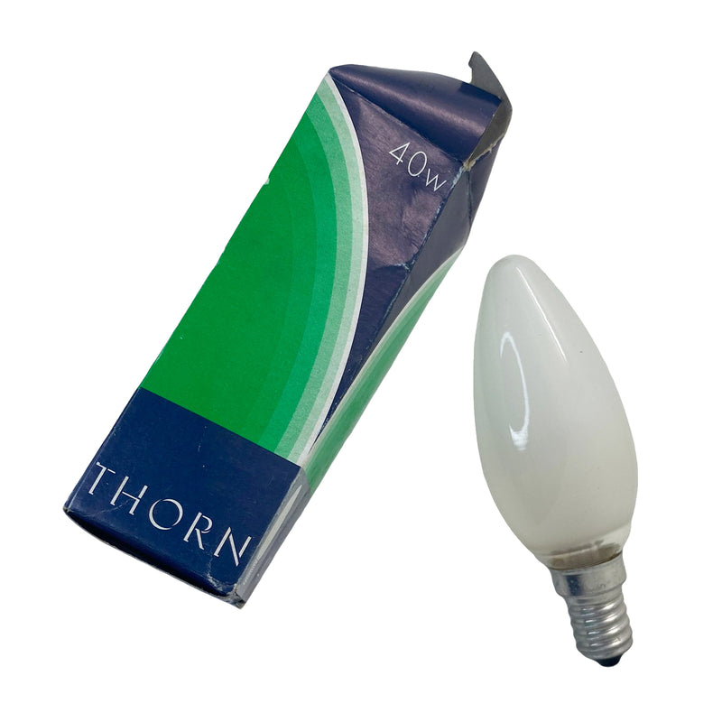 Thorn Light Bulb Small Edison Cap E14 SES 40W 240V Frosted R10612