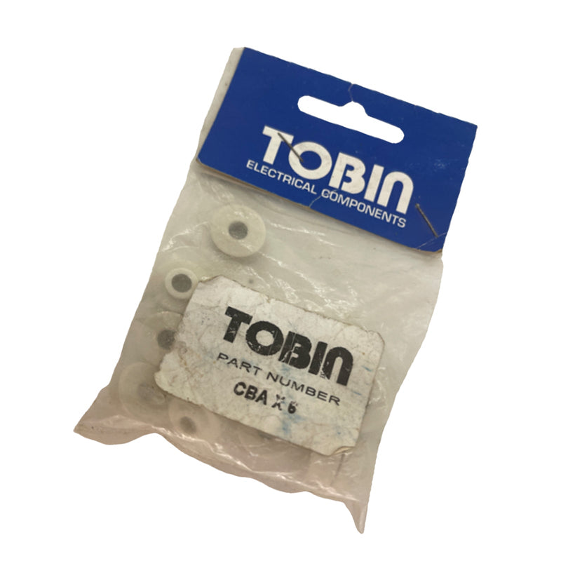 Tobin Ceramic Spacers White CBA x 6 Set