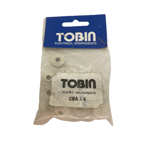 Tobin Ceramic Spacers White CBA x 6 Set