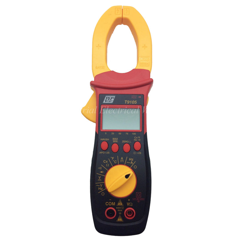 Toptronic Clamp Meter 1000AC/DC True RMS T9105