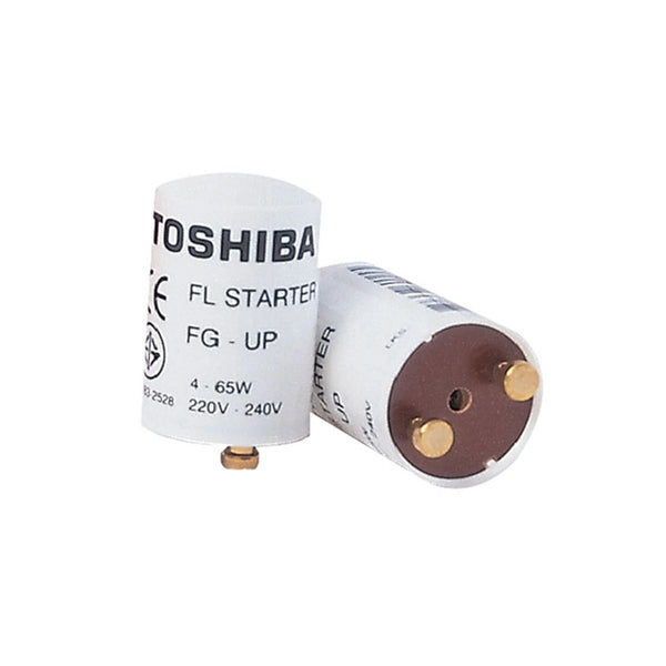 Toshiba Fluorescent Starter 4 to 65W White FG-UP