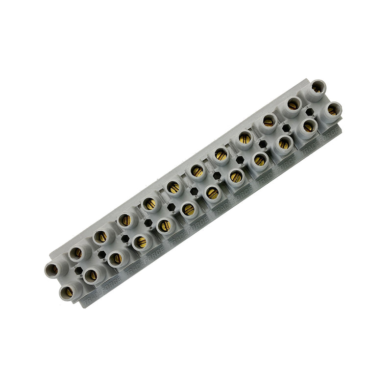 TradeForce 12 Terminal Connector Strip 500V 20A