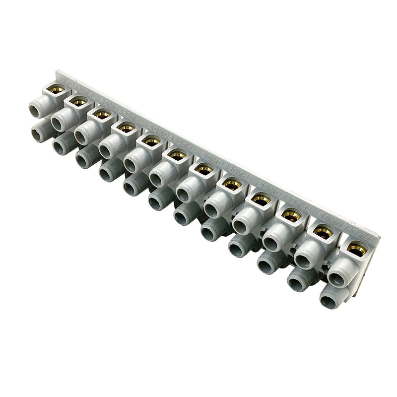 TradeForce 12 Terminal Connector Strip 500V 20A