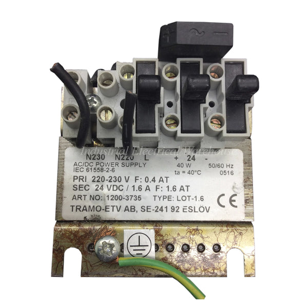 Tramo-ETV Safety Isolating Transformer Single-Phase 24VDC 40W 1.6A 1200-3435