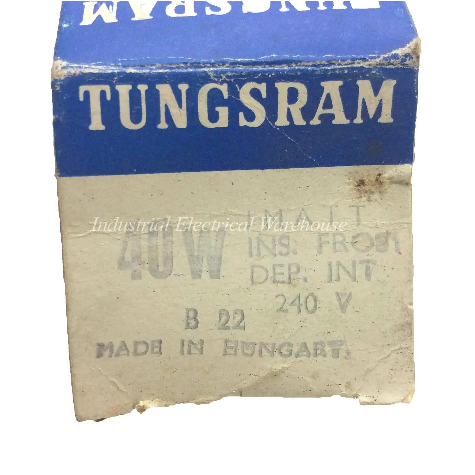 Tungsram-B22-40W-240V-5-Industrial-Electrical-Warehouse-Shop-Now