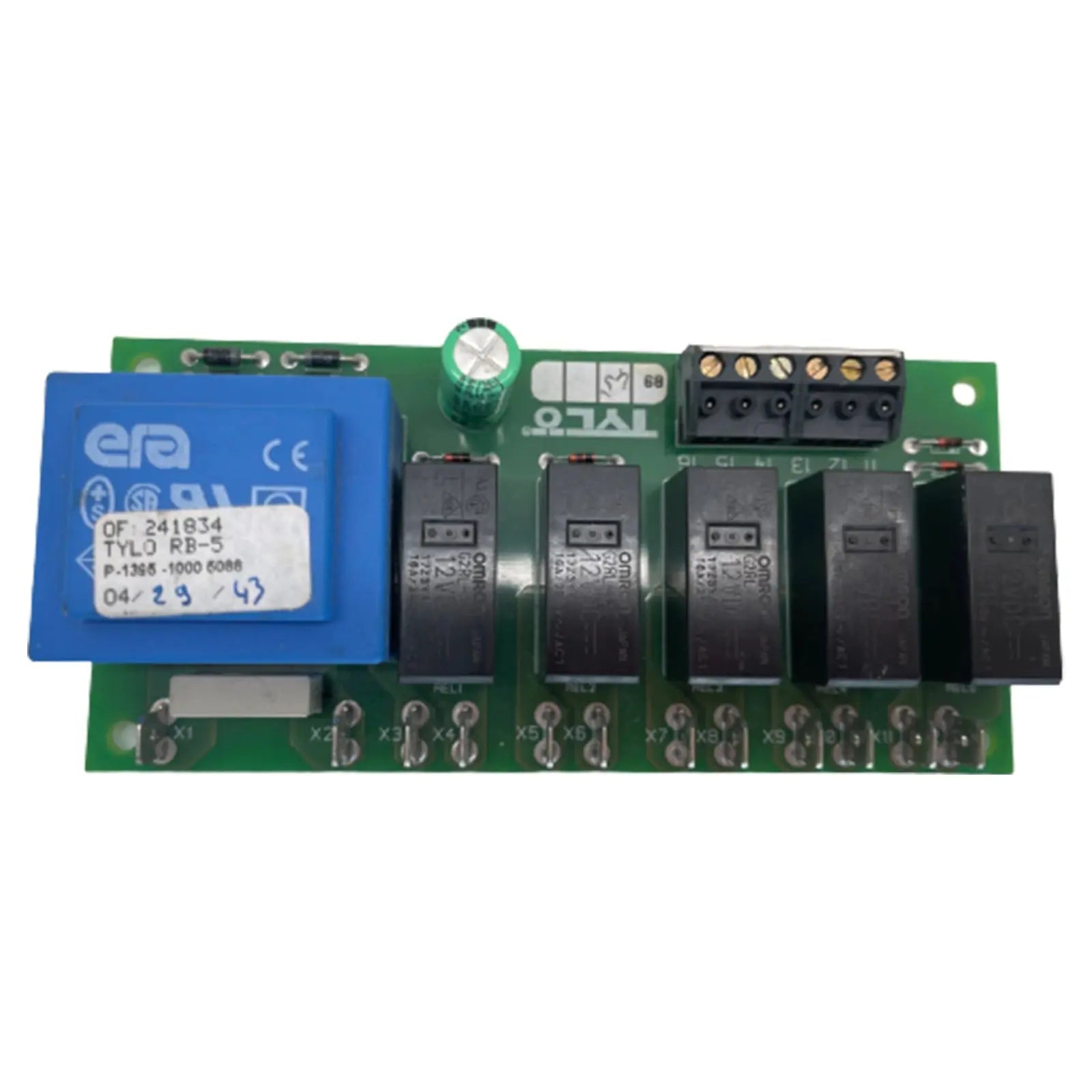 Sauna Steam Generator Relay Box Card RB-5 10005087 - Tylo | Act Now!