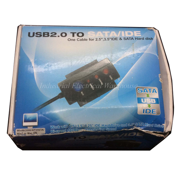 USB2.0 to SATA/IDE Converter 2.5” 3.5” Hard Drive & Sata Hard Disk