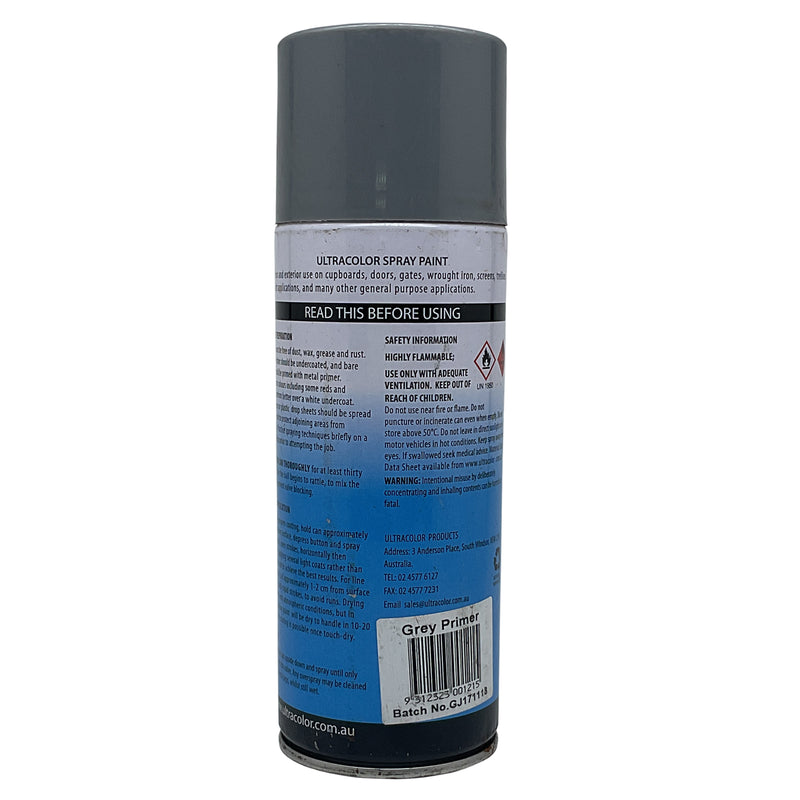 Ultracolor Primer Spray 250g Grey GJ171118