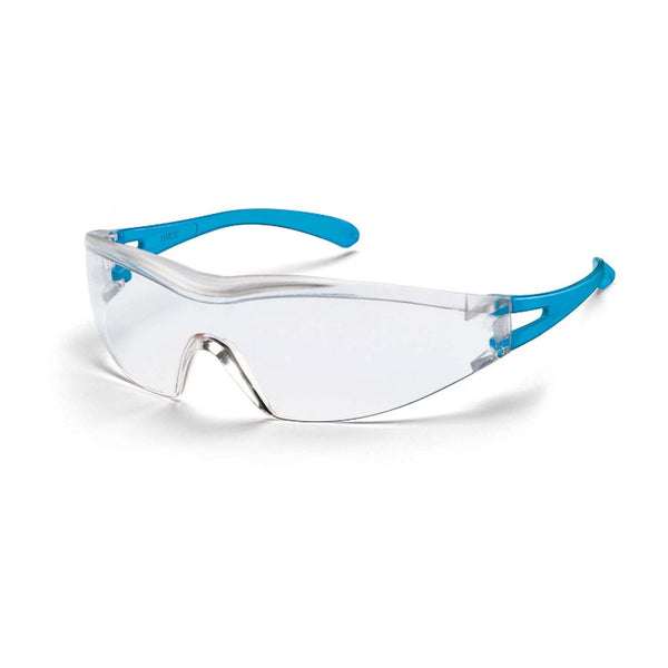 Uvex X-One Safety Glass Blue Clear Frame 9170-001DP