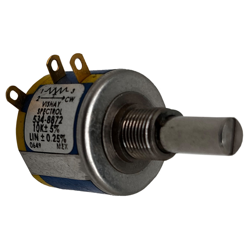 Vishay Wirewound Potentiometer 10-Turns 534-8827