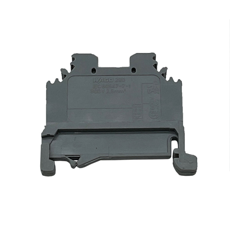 Wago Terminal Block 800V 32A Din Rail Grey 281-101