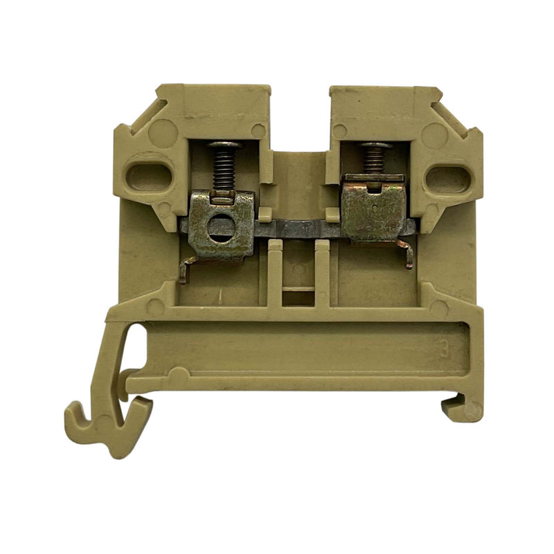 Weidmuller Feed Through Terminal Block 2.5mm² Beige 0380460000