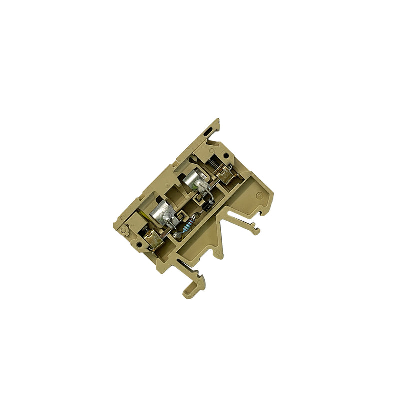 Weidmuller Terminal Block 4mm² Beige 04745600001