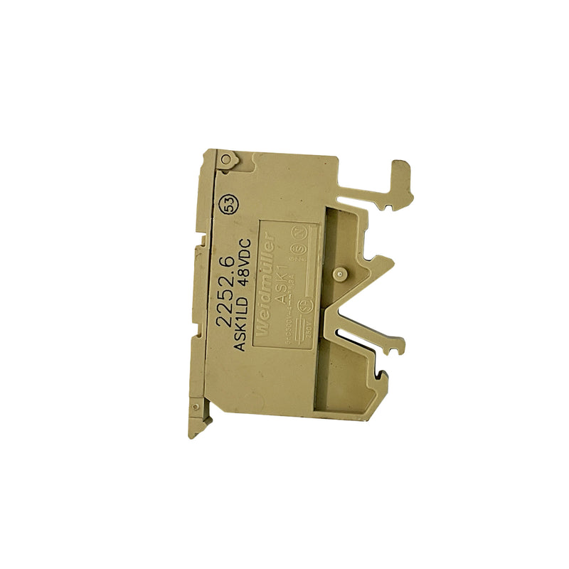 Weidmuller Terminal Block 4mm² Beige 04745600001