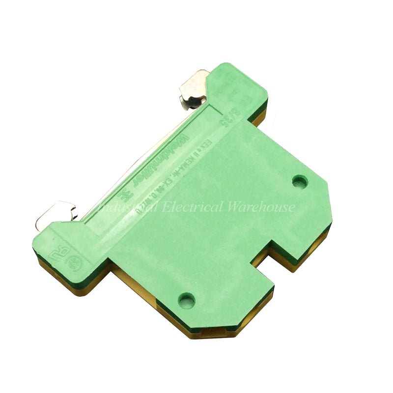 Weidmuller Terminal Block Single 800V Green/Yellow EK 6/35 0661260000