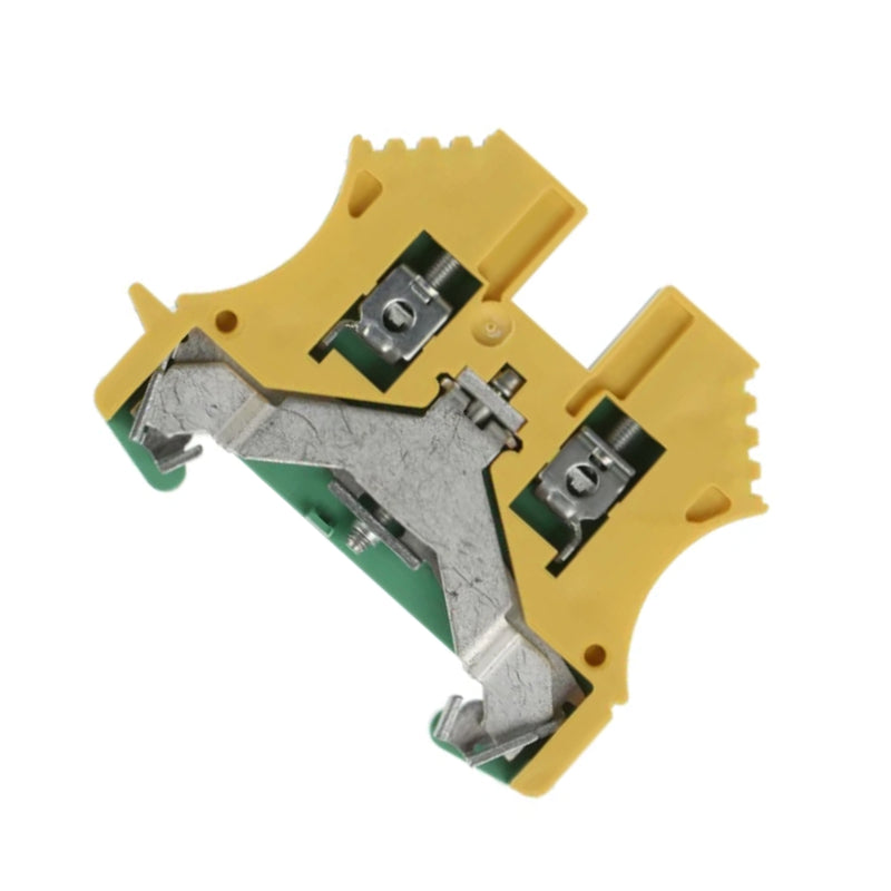 Weidmuller WPE Earth Terminal Block 2 Way Green/Yellow 2.5mm WPE 2.5 1010000000